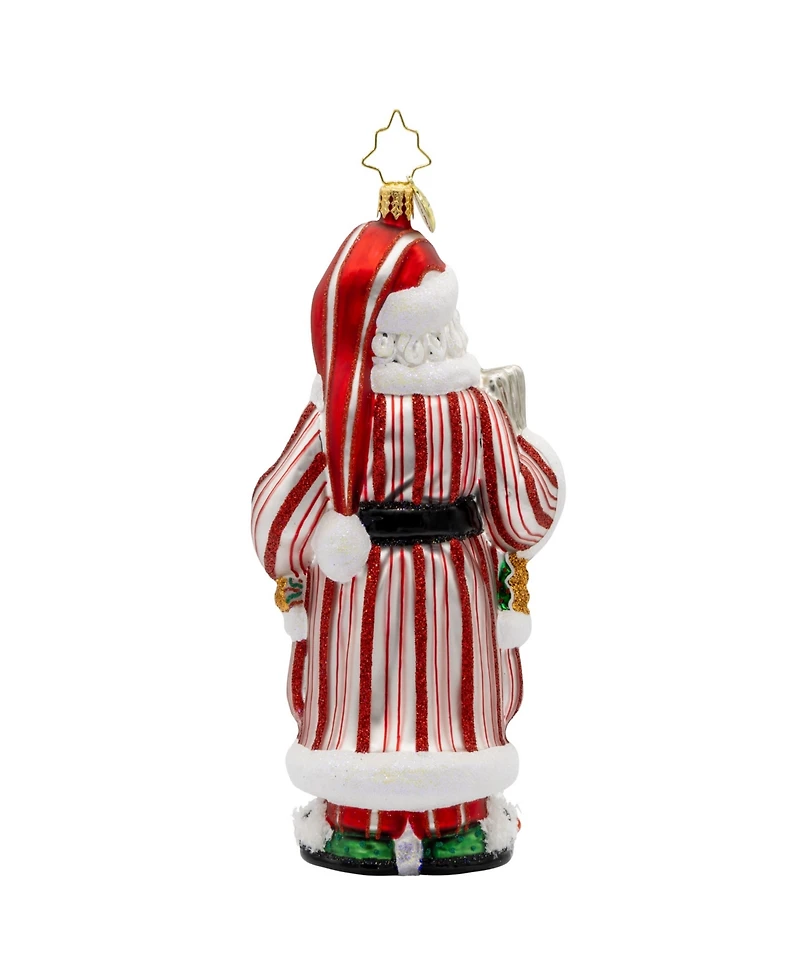 Christopher Radko Santas Daily News Ornament