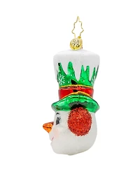 Christopher Radko Top Hat Tidings Gem Ornament