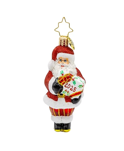 Christopher Radko Santas Special Gift 2025 Gem Ornament