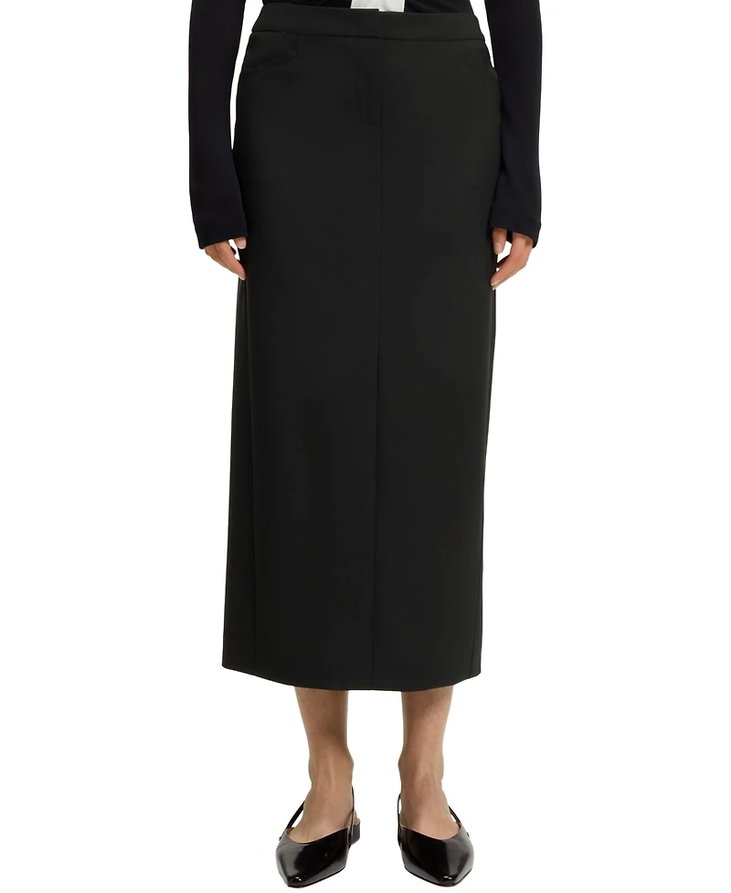 Boss by Hugo Women's Virgin Wool Pencil Skirt