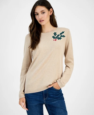 Tommy Hilfiger Women's Cotton Holly Crewneck Sweater