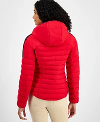 Tommy Hilfiger Women's Hooded Long-Sleeve Puffer Jacket