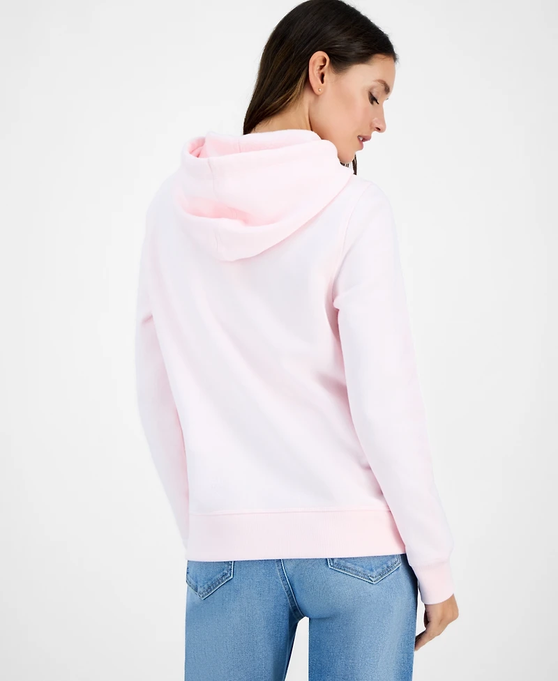 Tommy Hilfiger Women's Embroidered Logo Hooded Sweatshirt