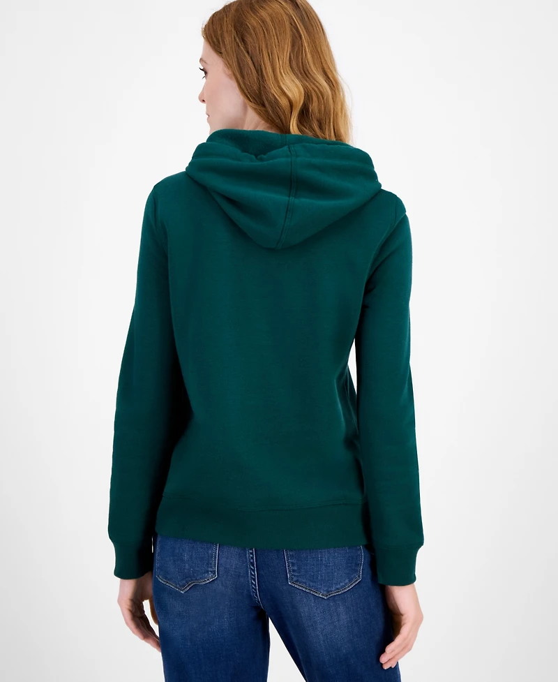 Tommy Hilfiger Women's Embroidered Logo Hooded Sweatshirt