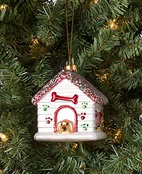 Holiday Lane Pets Dog House Ornament, Macy's Exclusive