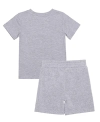 Mario Bros. Toddler Boys 2-Piece Crewneck T-Shirt and Shorts Set