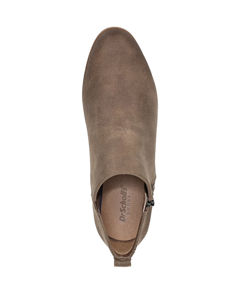 Dr. Scholl's Women's Lainey Almond Toe Western Short Boots