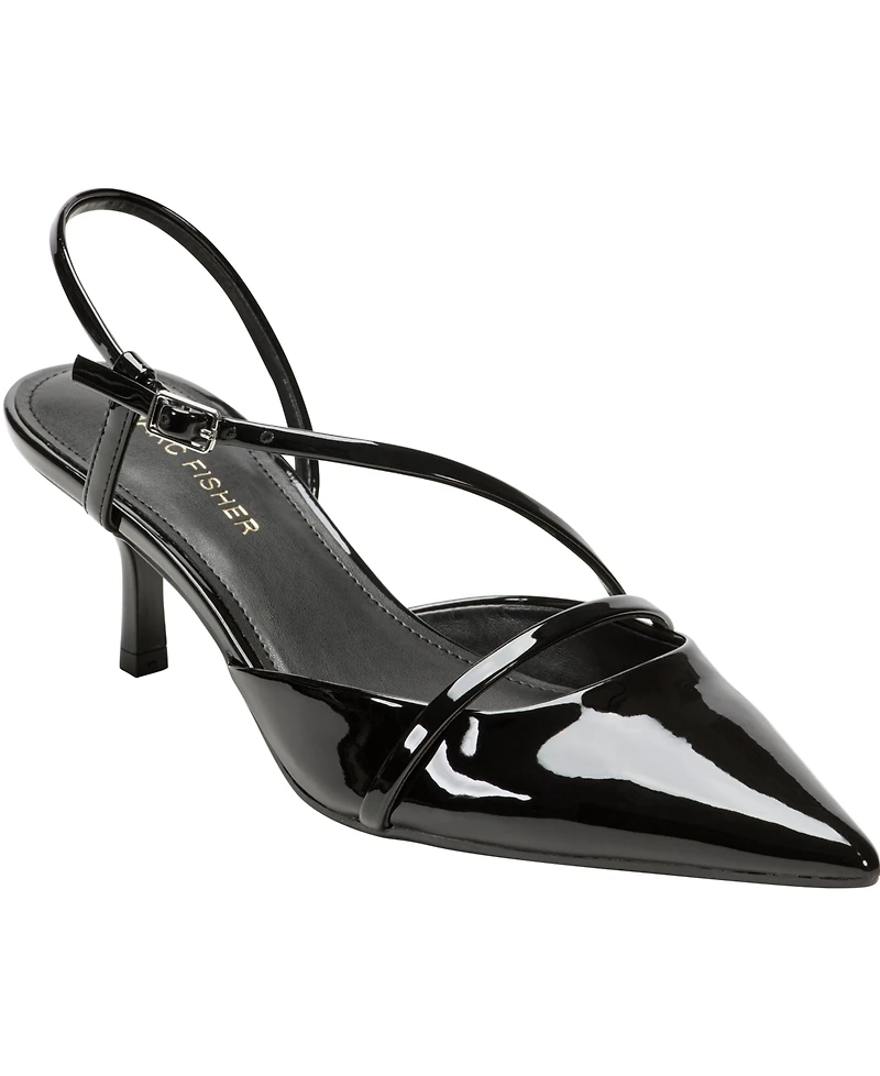 Marc Fisher Women's Illie Strappy Kitten Heel Pumps