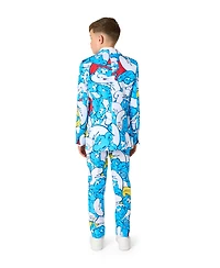 OppoSuits Big Boys Smurfs Suit