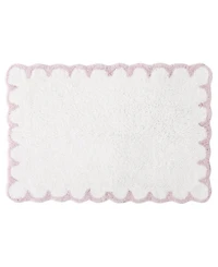 Peri Home Scallop Cotton Bath Rug, 30" x 20"