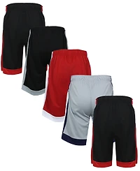 Galaxy By Harvic Men's -Pack Lightweight Breathable Moisture Wicking Mesh Shorts