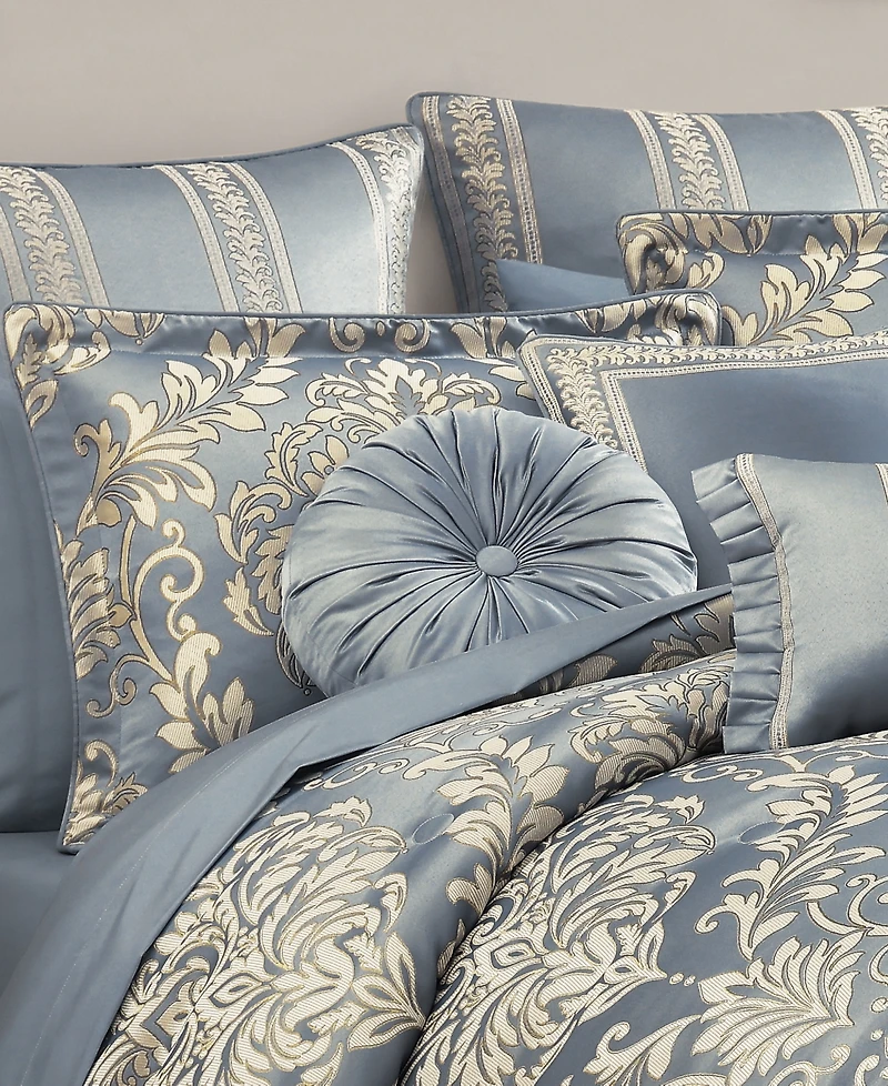 Royal Court Lorenzo Tufted Decorative Pillow, 15" Round