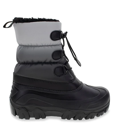Western Chief Boys Gray Ombre Snow Boot
