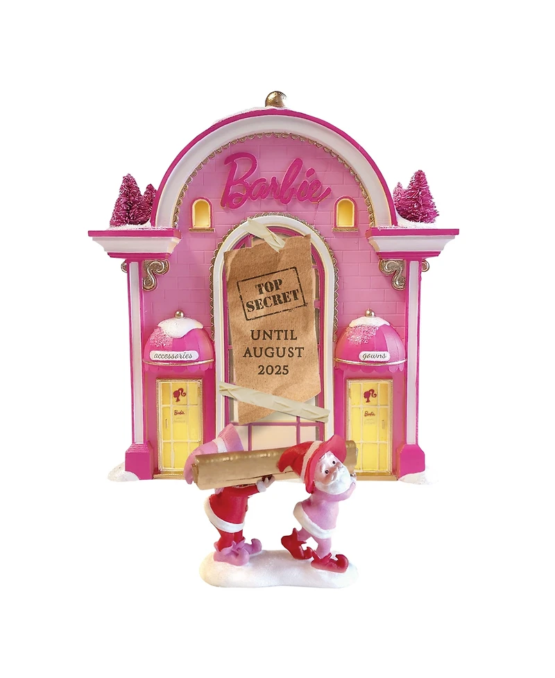 Department 56 Barbie Gown Boutique, Set of 2