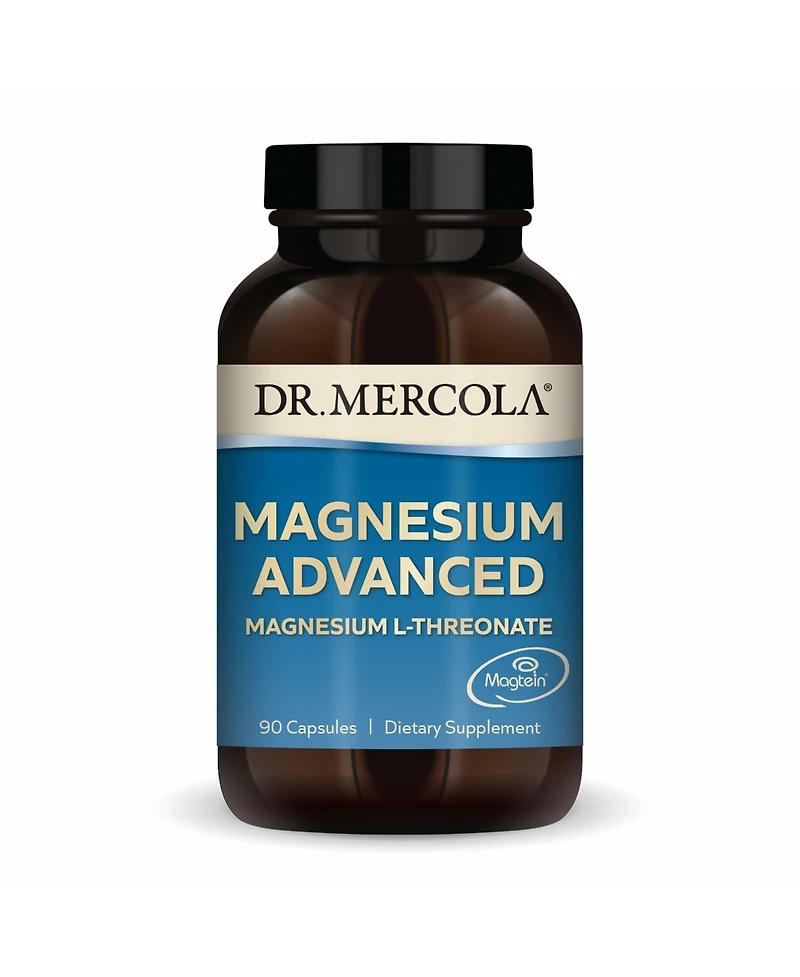 Dr. Mercola Magnesium Advanced, 30 Servings, Magnesium L-Threonate
