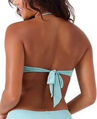Roxy Juniors' Sd Beach Classics Ring Bandeau Bikini Top