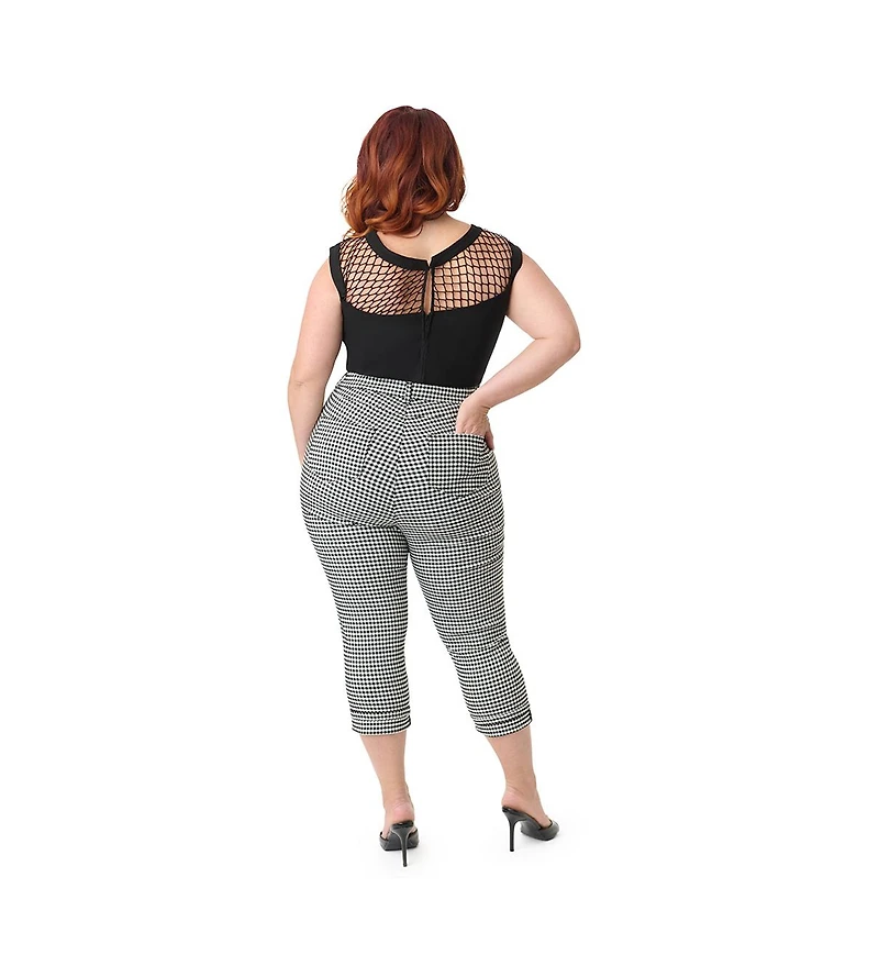 Unique Vintage Plus Capris