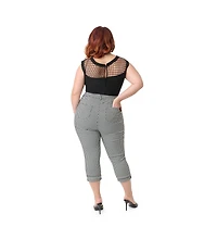 Unique Vintage Plus Capris
