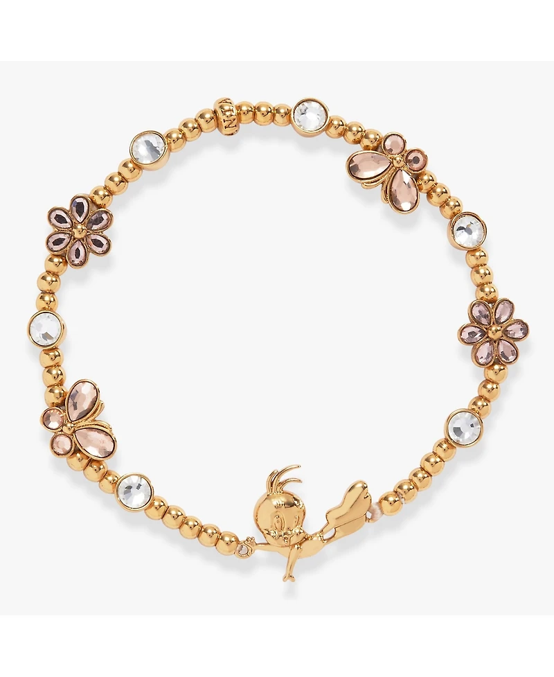 Alex and Ani Looney Tunes Tweety Beaded Stretch Bracelet