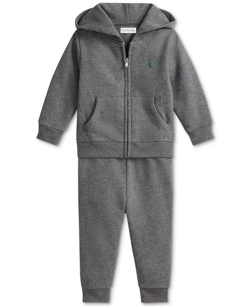 Polo Ralph Lauren Baby Boys Fleece Hoodie & Pant Set