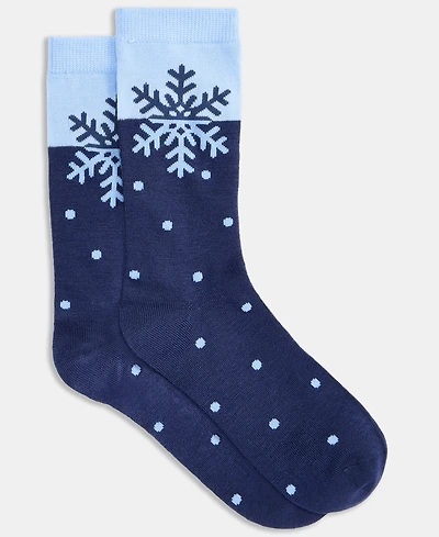 Holiday Lane Women's Crew Socks, Created for Macy's