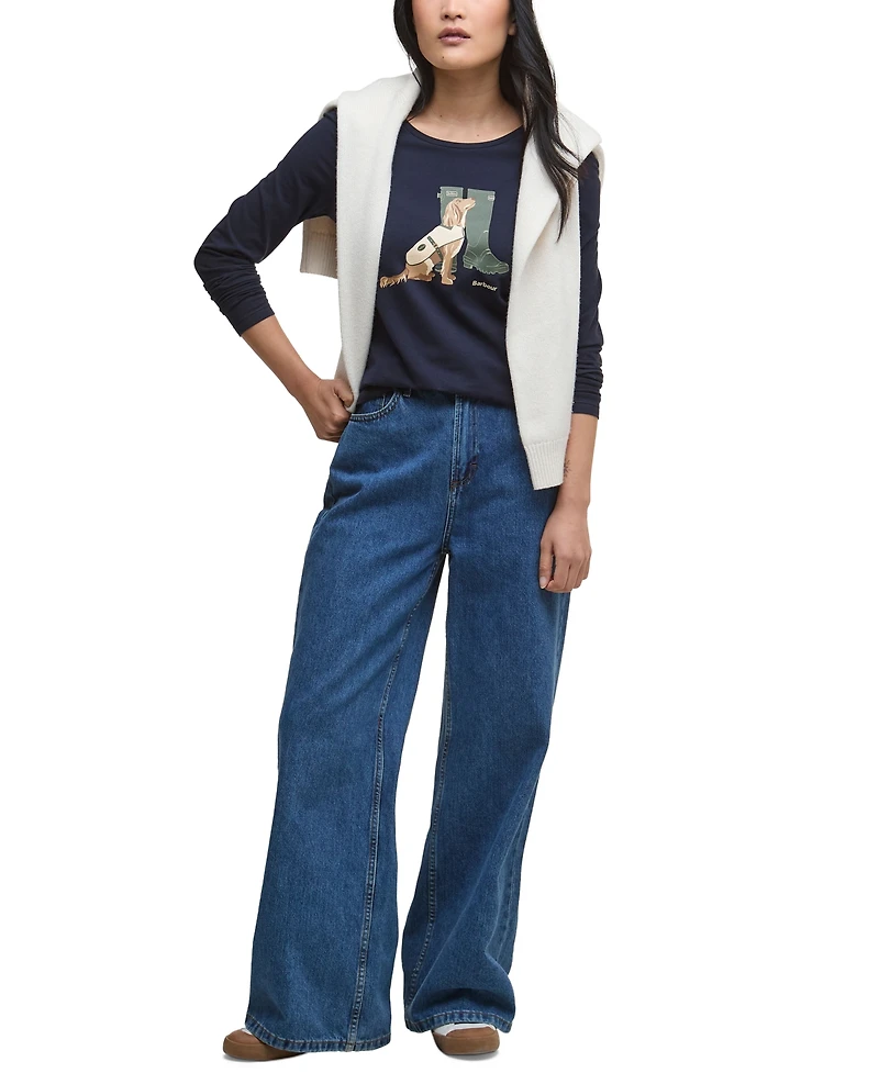 Barbour Women's Hedley Long-Sleeve T-Shirt