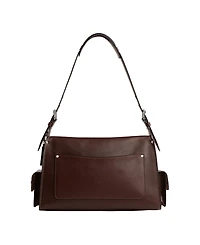 Coach Tabby Turnlock Large Soft Leather Shoulder Bag