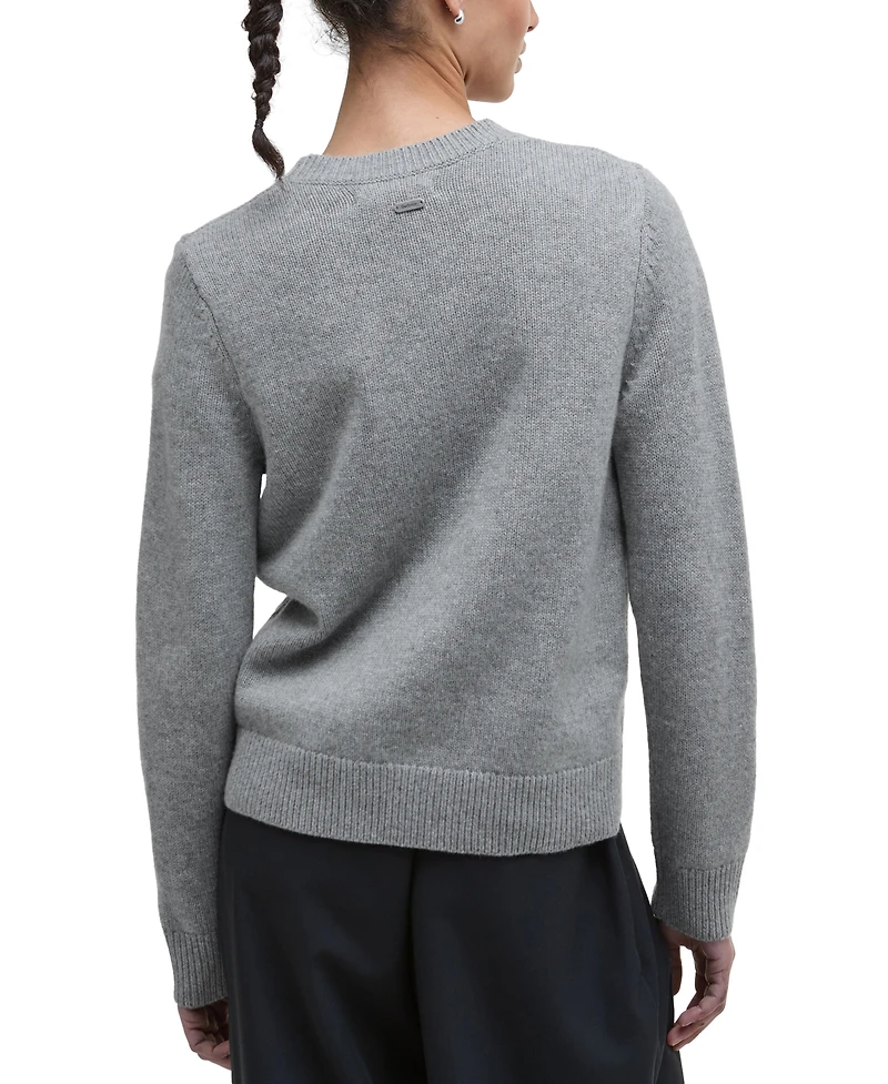 Barbour Women's Woodhouse Knit Crewneck Sweater