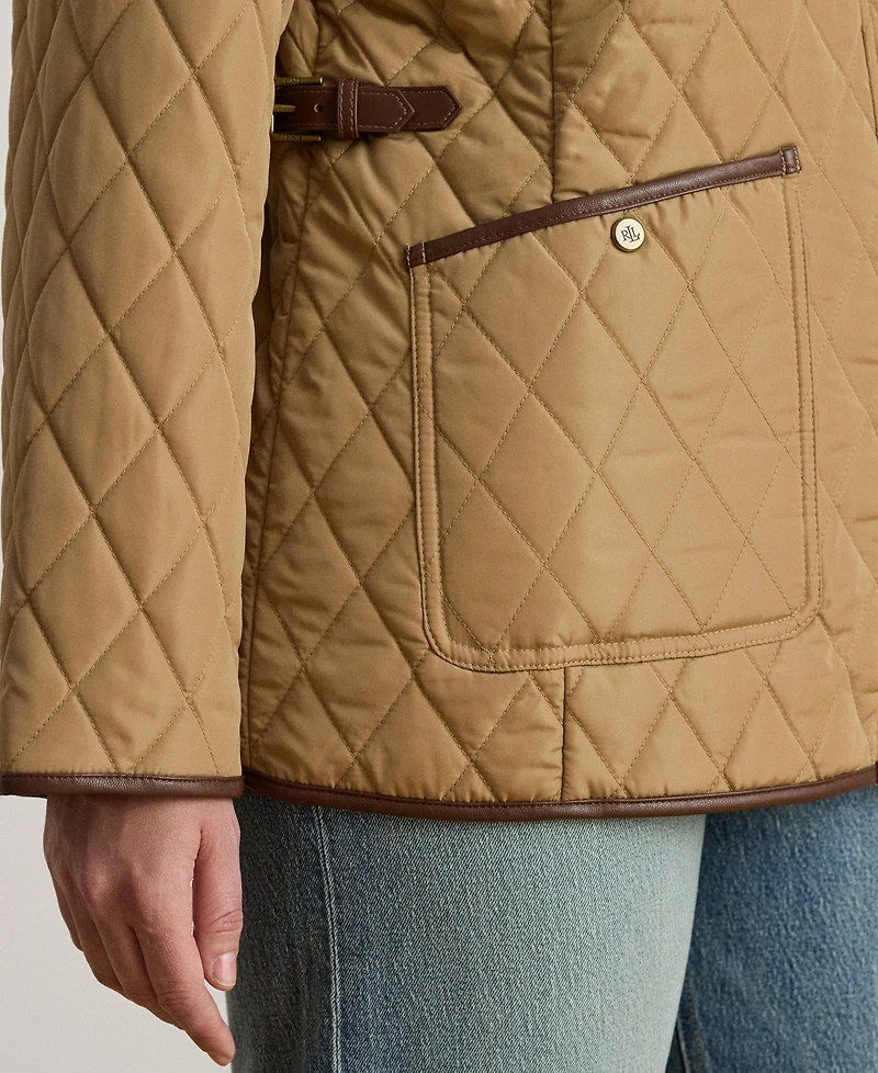 Lauren Ralph Women's Plus Quilted Coat, Exclusively for Macys