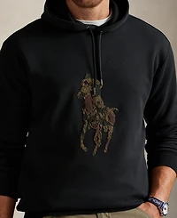 Polo Ralph Lauren Men's Big & Tall Camo Pony Double-Knit Hoodie
