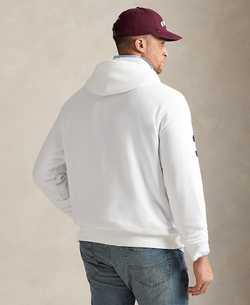 Polo Ralph Lauren Men's Big & Tall 20th Anniversary Crest Fleece Hoodie