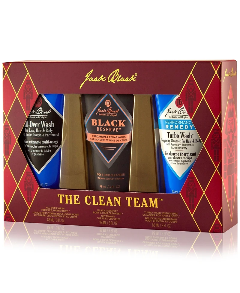 Jack Black 3-Pc. The Clean Team Set