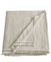 Calvin Klein Fine Weave Throw, 70" x 60"