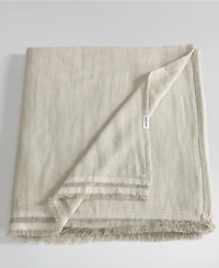 Calvin Klein Fine Weave Throw, 70" x 60"