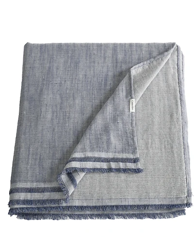 Calvin Klein Fine Weave Throw, 70" x 60"
