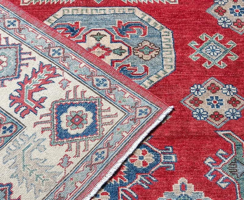 Bashian One of a Kind Pak Kazak 640470 8'3''x10'1'' Area Rug