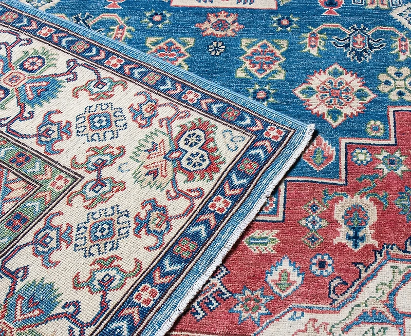 Bashian One of a Kind Pak Kazak 640499 6'6''x9'8'' Area Rug