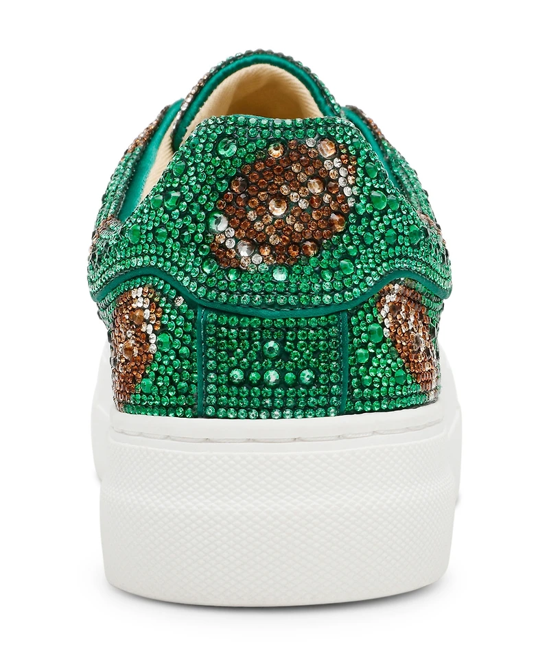 Betsey Johnson Women's Sidny Platform Lace-Up Sneakers