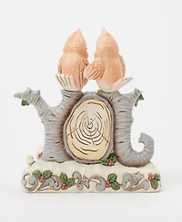 Jim Shore Wdlnd Joy Word with Birds Fig