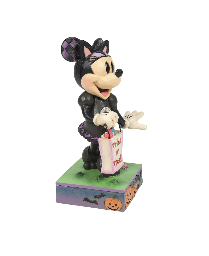 Jim Shore Disney Traditions Minnie Black Cat Costume