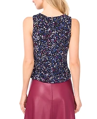 Vince Camuto Women's Sleeveless Rouched Blouse