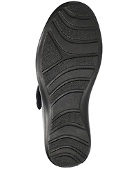 Easy Street Women's Joy Comfort Hook and Loop Flats