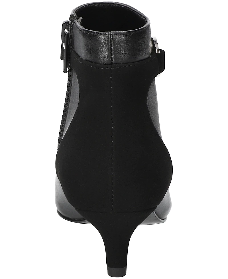 Easy Street Women's Jinx Ankle Zipper Dress Booties