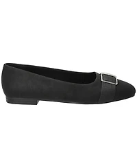 Easy Street Women's Keely Square Toe Ballet Flats
