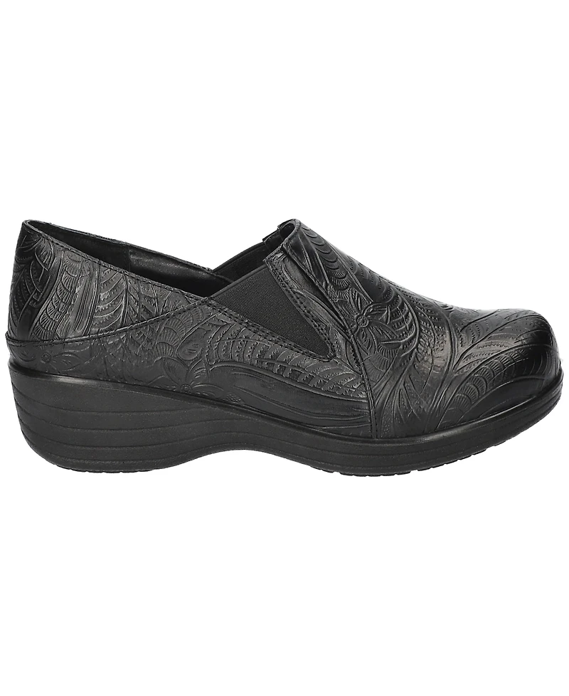 Easy Street Women's Domino Slip Resistant Clogs