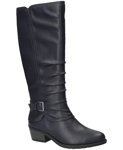 Easy Street Women's Tenille Tall Zipper Boots