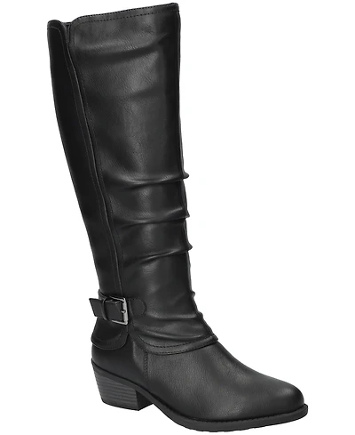 Easy Street Women's Tenille Tall Zipper Boots