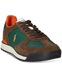 Polo Ralph Lauren Men's Suede & Nylon Varick Sneakers