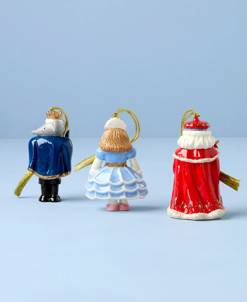 Lenox Nutcracker Ballet Ornament, Set of 3