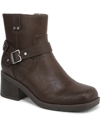 Dr. Scholl's Women's Janis Square Toe Rugged Short Boots